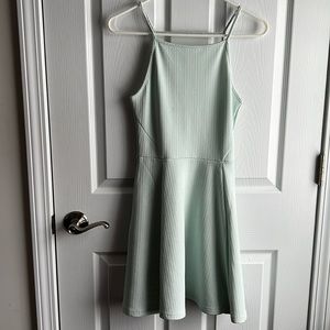 Mint colored strappy dress